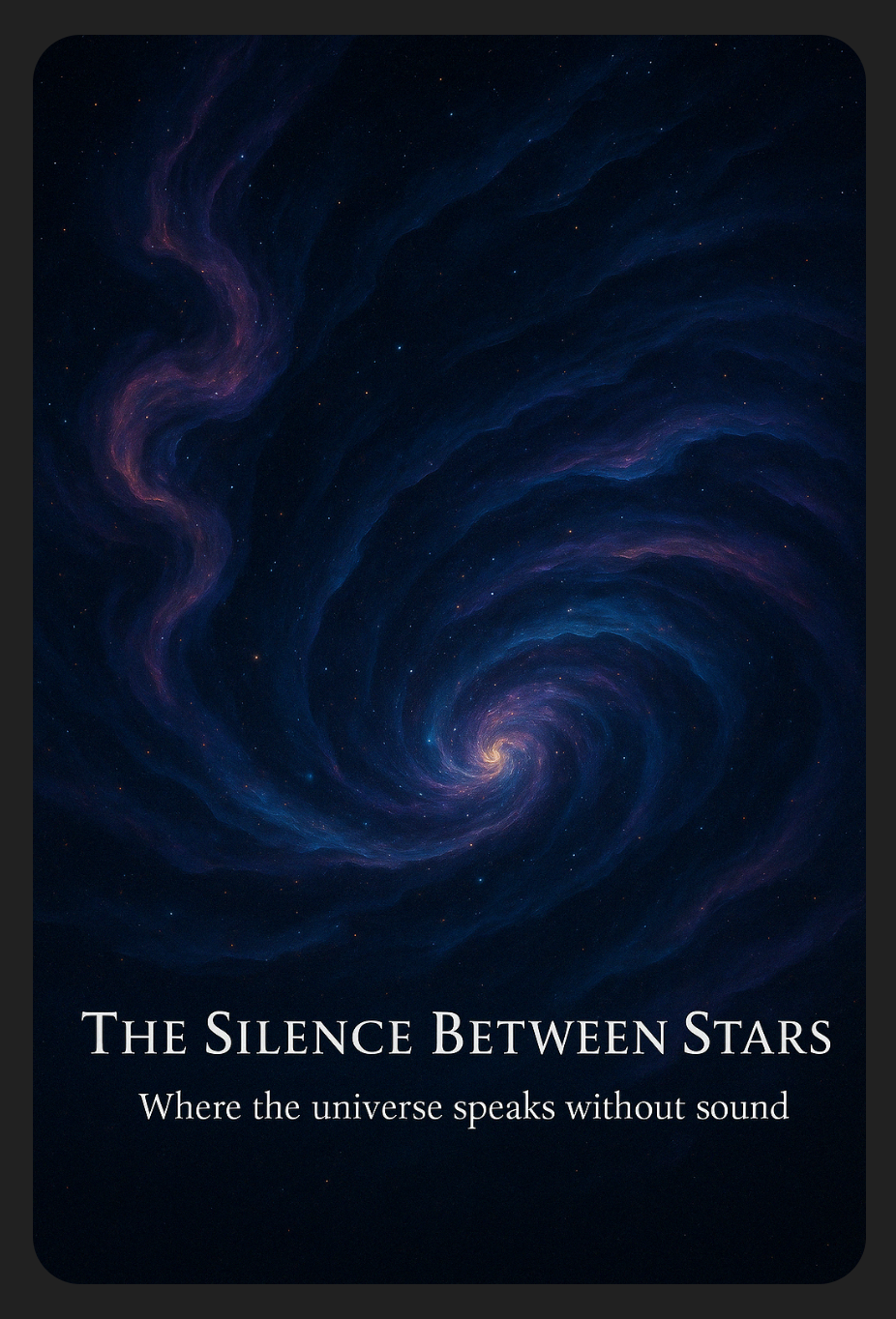 The Silence Between Stars